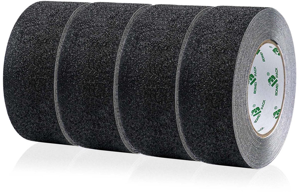 Omgoods - Antislip Plakband Set van 4 Rollen voor Veiligheid