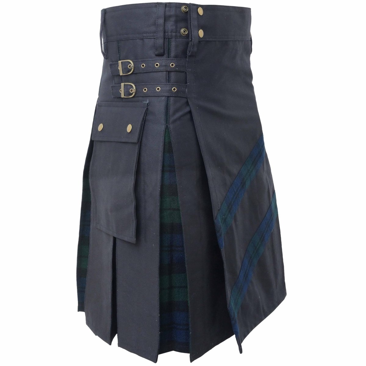 Omgoods - Traditionele Schotse Hybride Utility Kilt voor Mannen