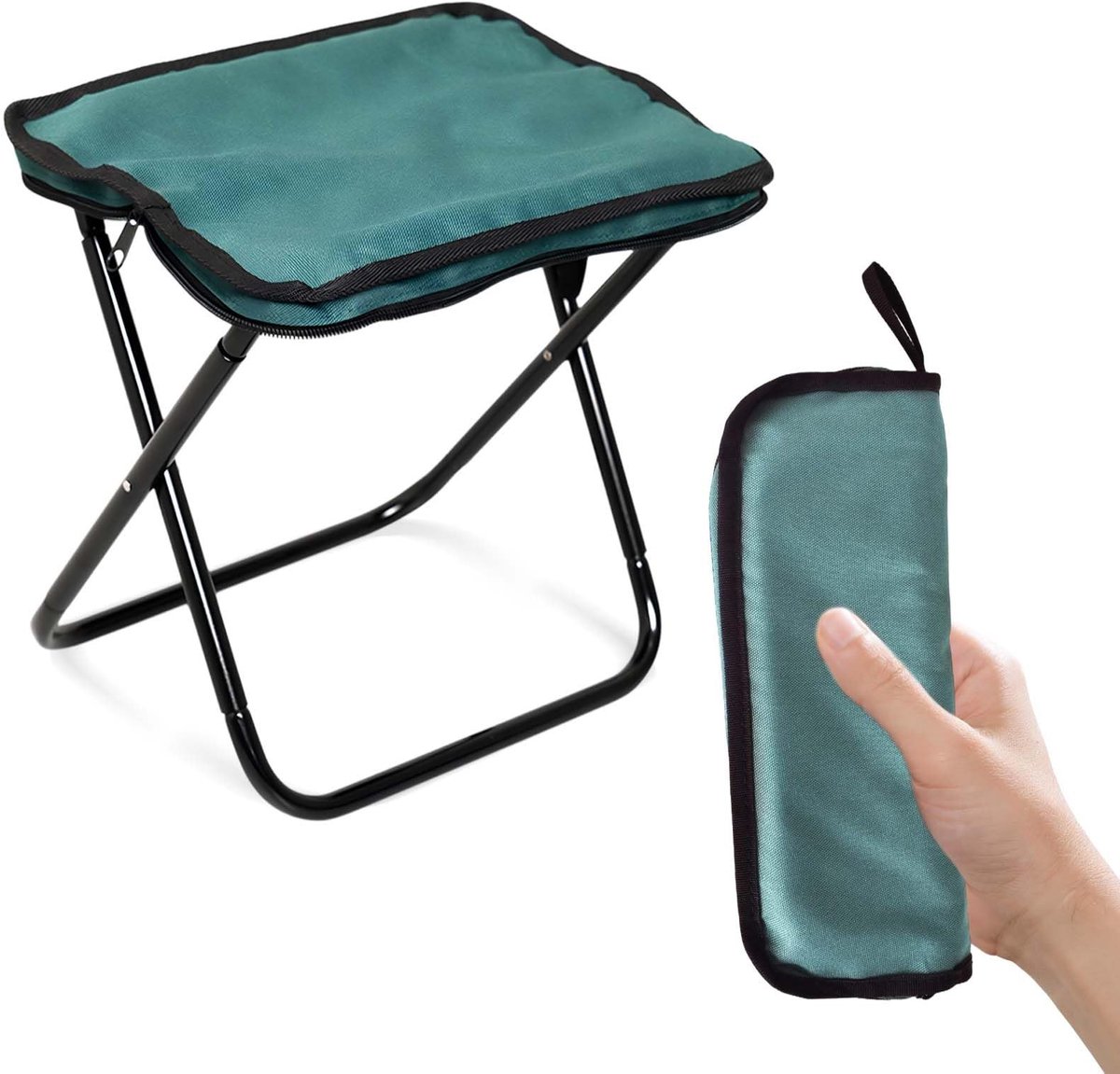 Omgoods - Opvouwbare Campingstoel Lichtgewicht met Draagtas