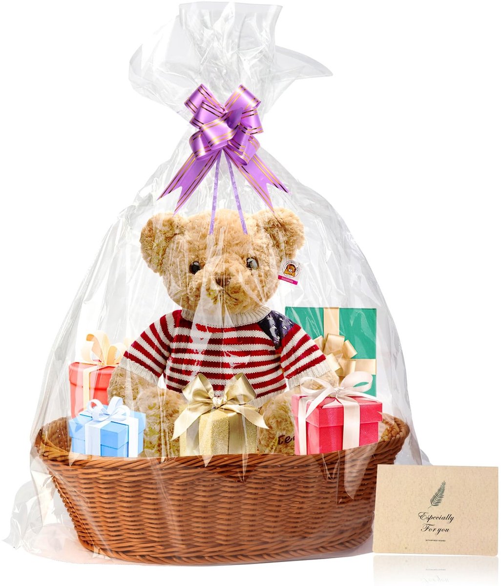 Omgoods - Lege Cadeaubaskets - Wicker Set voor Feesten en Gelegenheden