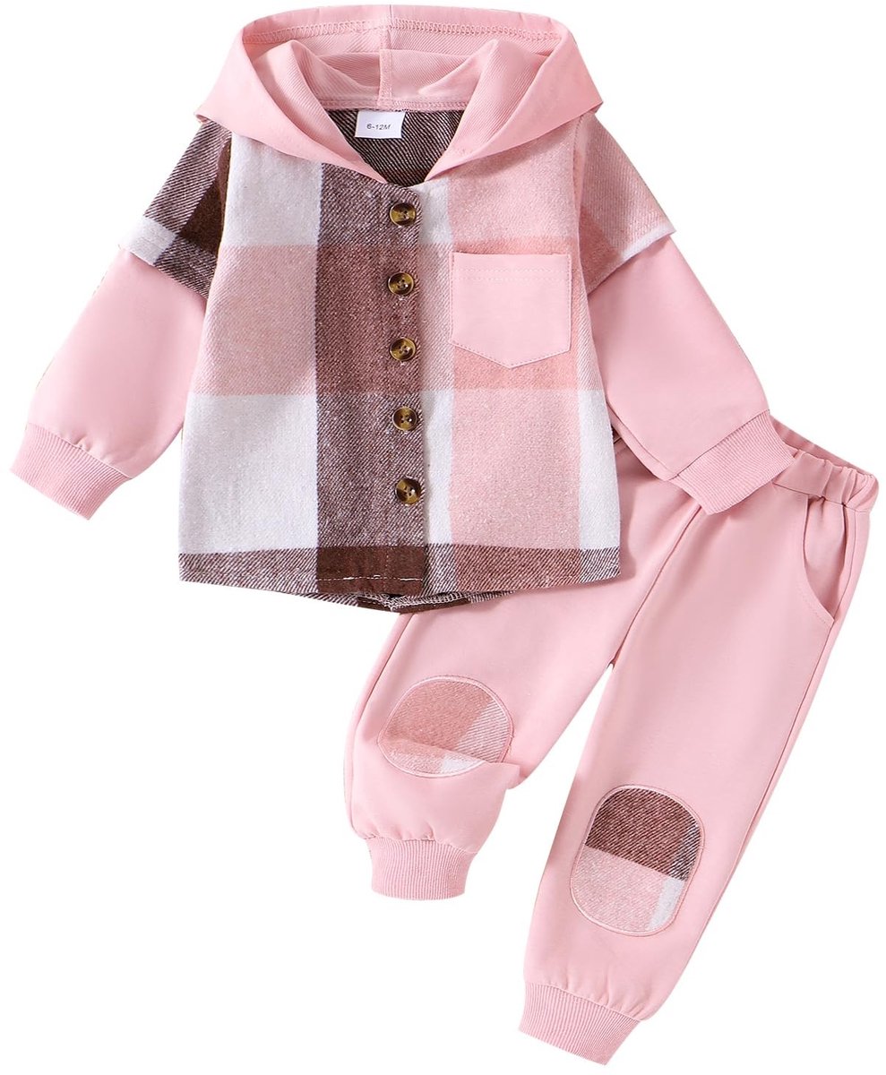 Omgoods - Winteroutfit voor Meisjes met Hoodie en Broek