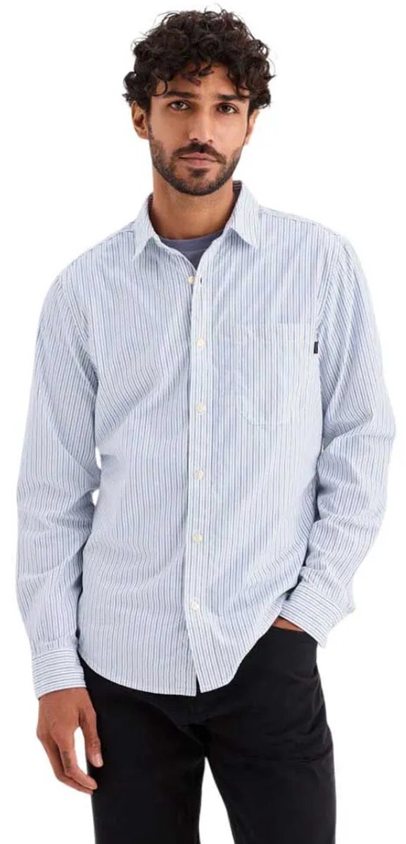 Dockers Ultimate Slim Overhemd Met Lange Mouwen Blauw M Man