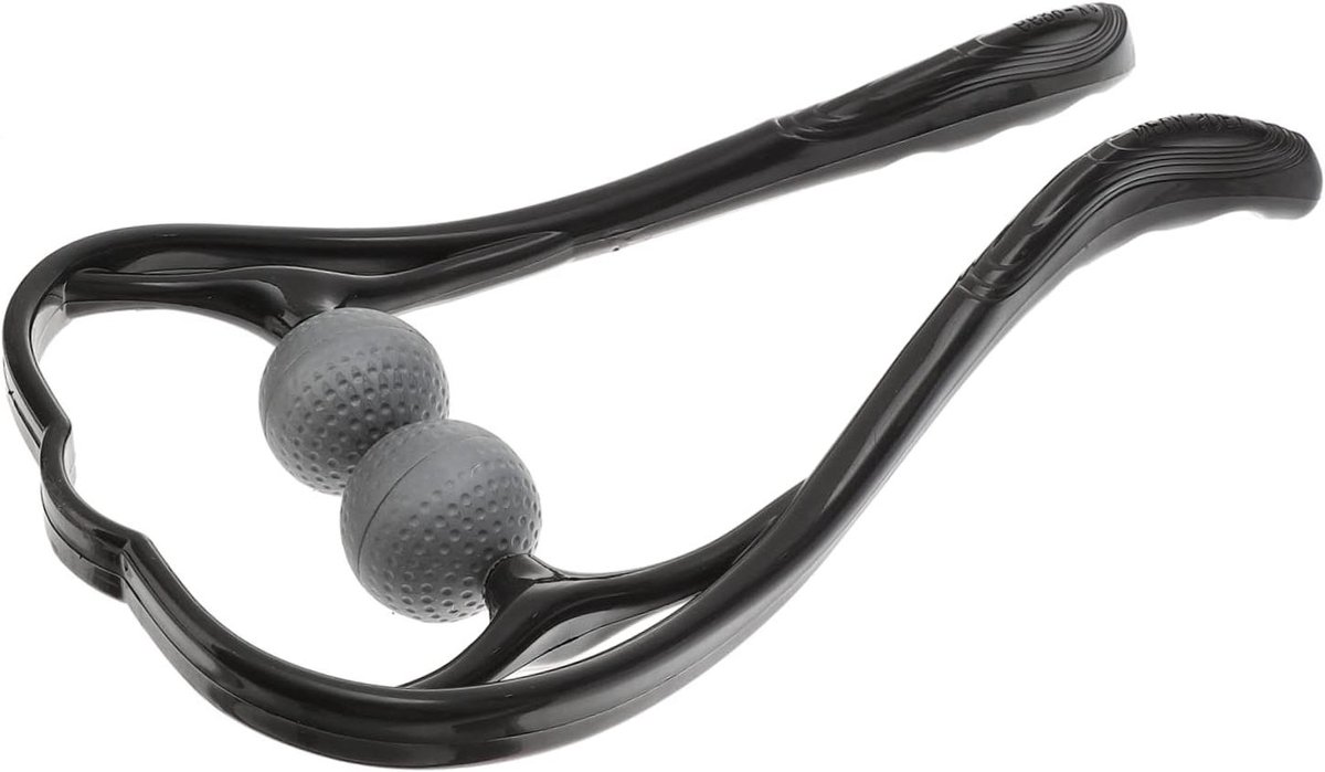 Nekmassager Handmatig - Nekstimulator Nekhulpmiddel - Nekpijn Verlichten - Ergonomisch Micro-gebogen Oppervlak - 33 x 33 x 33 cm