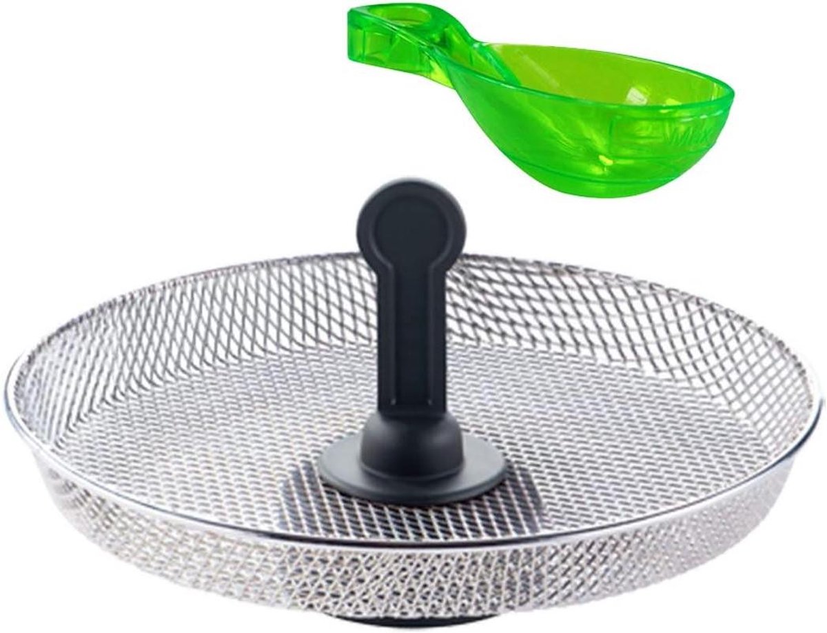 Friteuse Accessoires - Airfryer Onderdelen - Snacks Bereiden - Specifieke Pasvorm - 1 kg 12 kg - Zilver