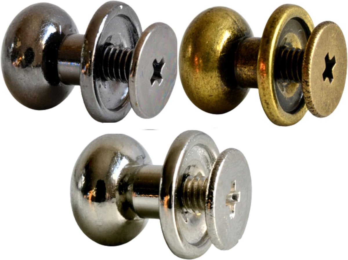 Boekschroeven 9 mm | 30 stuks | Mix-pak |