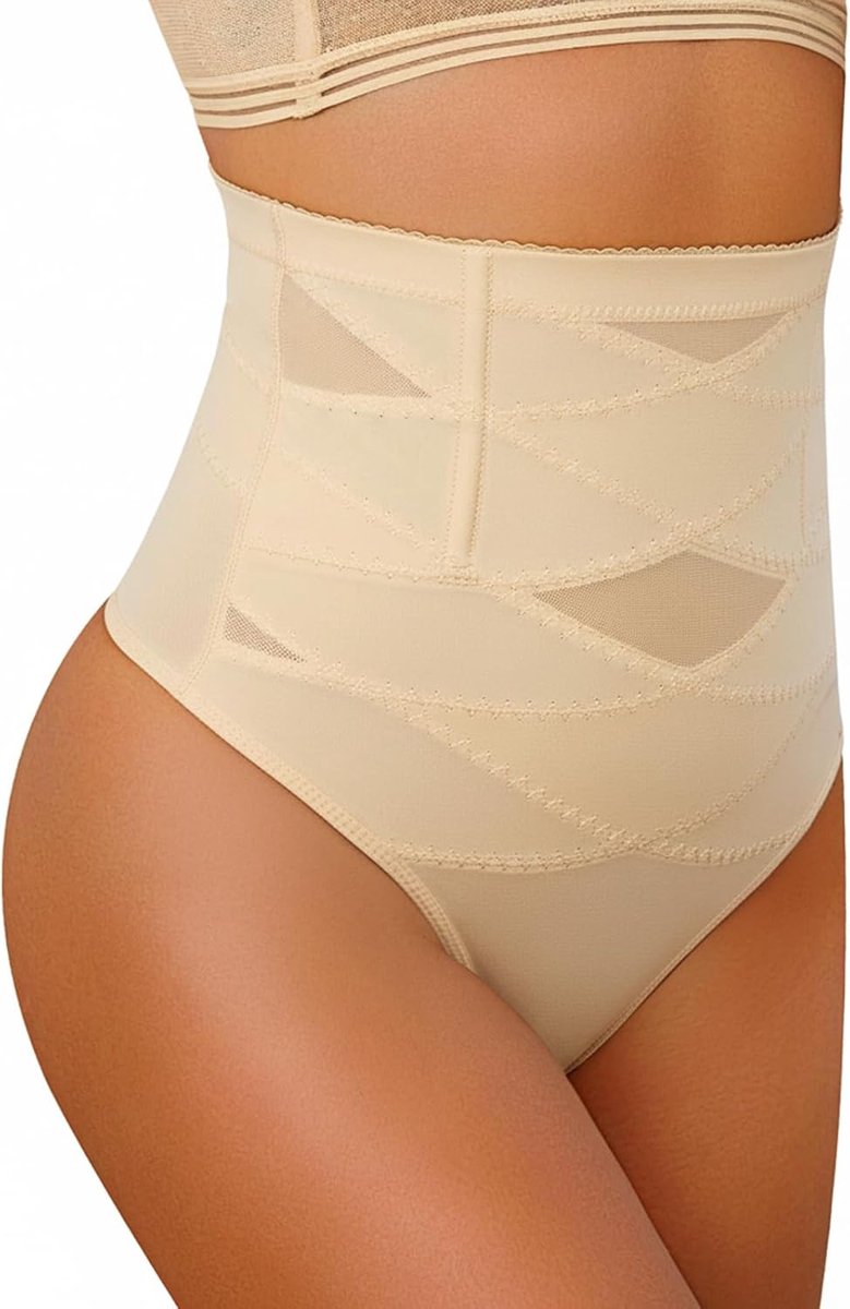 Waist Shapewear String - Tummy Control Slipje voor Dames Corrigerende Onderbroek Body Shaper