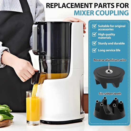 Blender Koppelingen - Reserveonderdelen Mixer - Apparaat Reparatie - Duurzame Kwaliteit - 4 Stuks van Blender — afbeelding 3