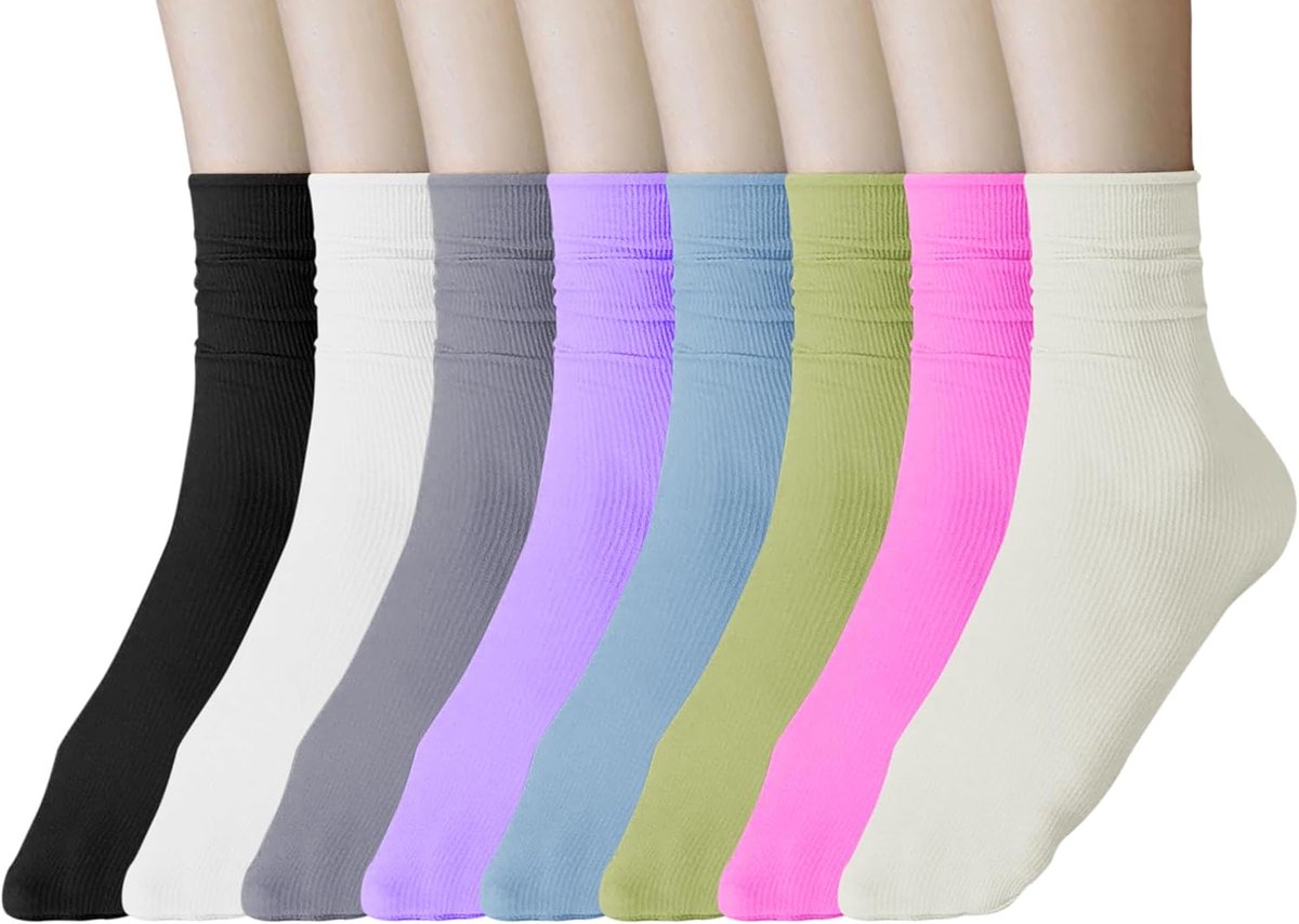 Crew Socks F105 Crew Socks voor dames, één maat