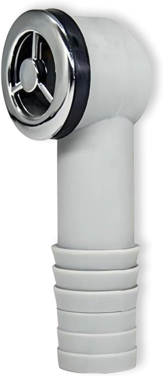 Wastafelafvoer met drieweg-socket - ABS materiaal - optimale waterafvoer - eenvoudig te vervangen - ShopVlot