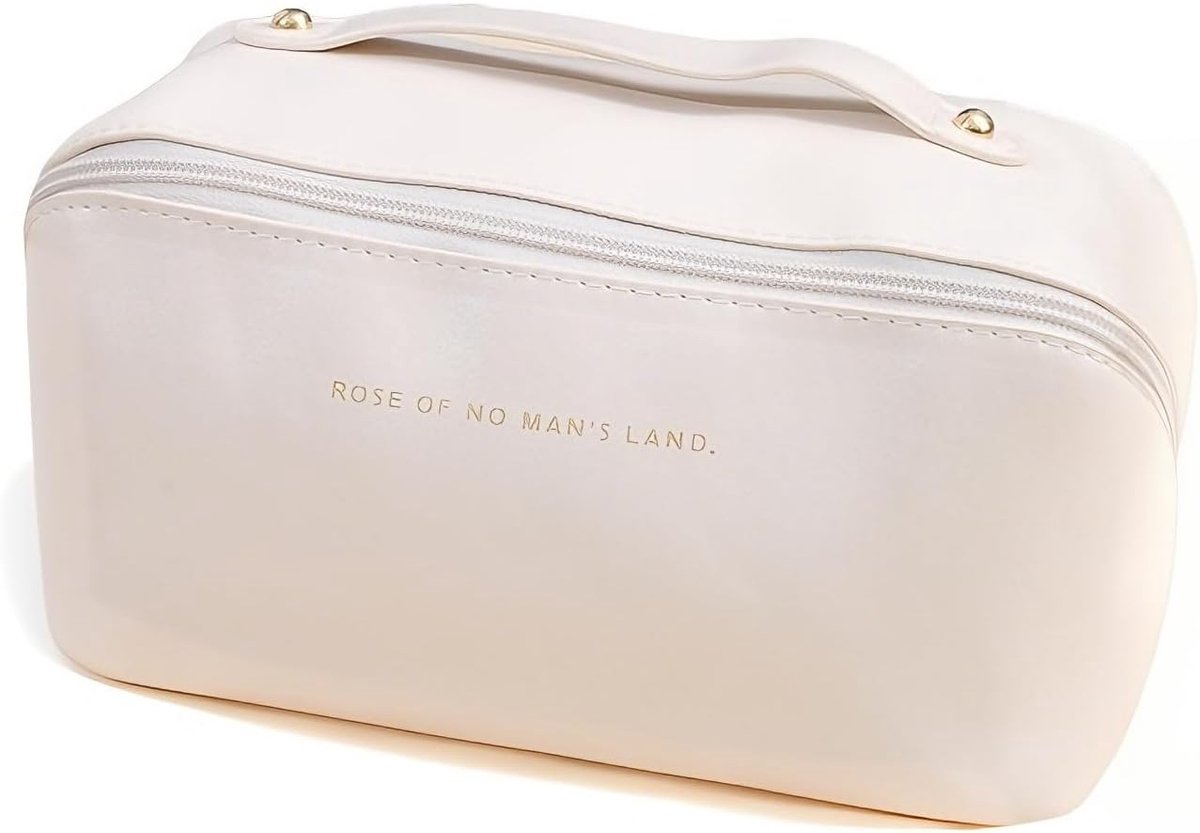 Cosmetic Bag - Ruime Make-up Tas - Transparante Pocket - Ideaal voor Reizen - SnelShoppen