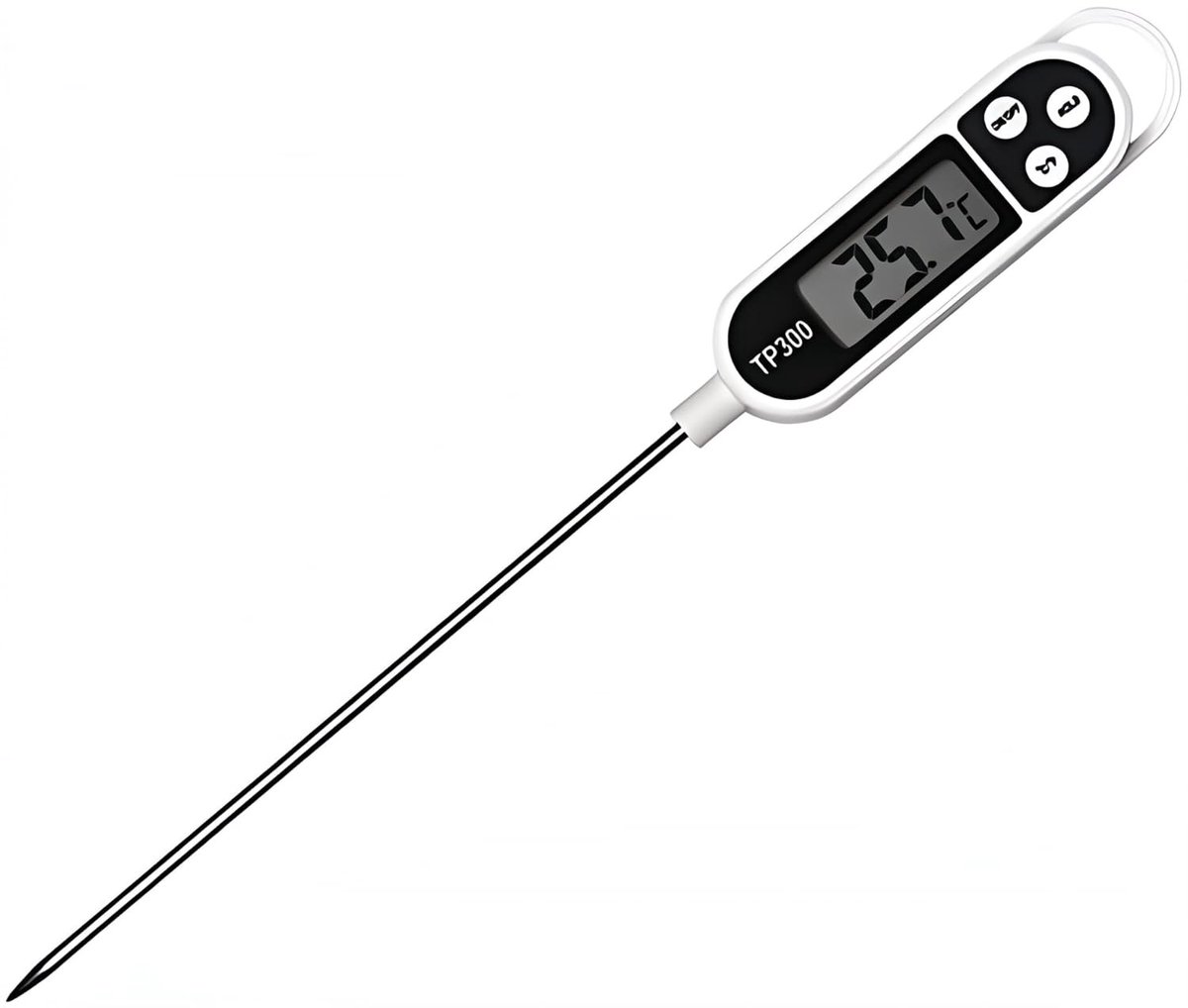 Digitale Vleesthermometer - Waterdicht - Snelle Reactietijd - Groot Display - Voor Grillen en Koken