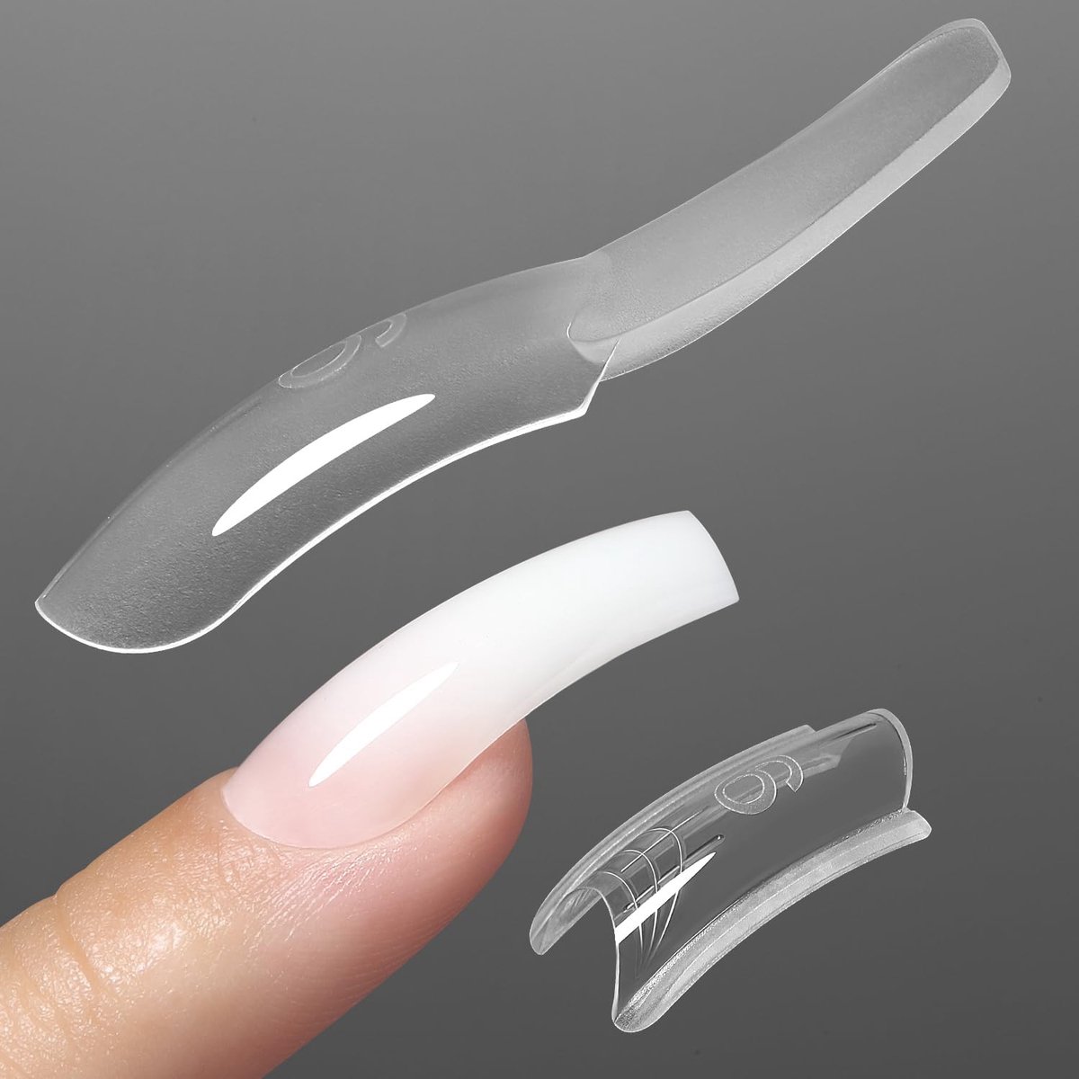 Nagelvormen voor builder gel - 15 maten - 240 stuks - snelle nagelverlenging - perfect voor thuis manicures - SnelShoppen
