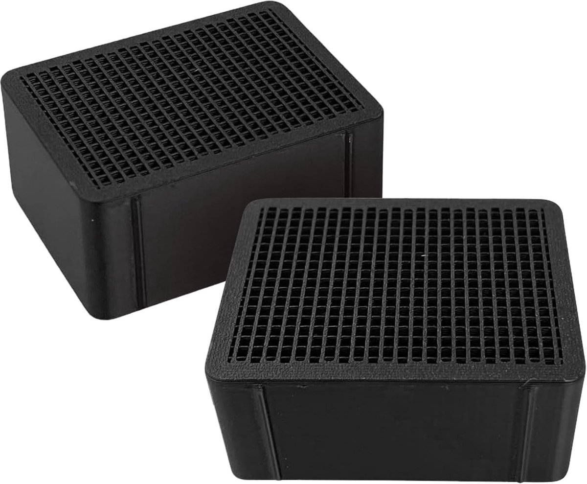 2x actieve koolfilter compatibel met Geberit DuoFresh – Vervangfilter – Geurneutralisatie, geurfilter, WC-luchtreiniger – Gemaakt in Duitsland