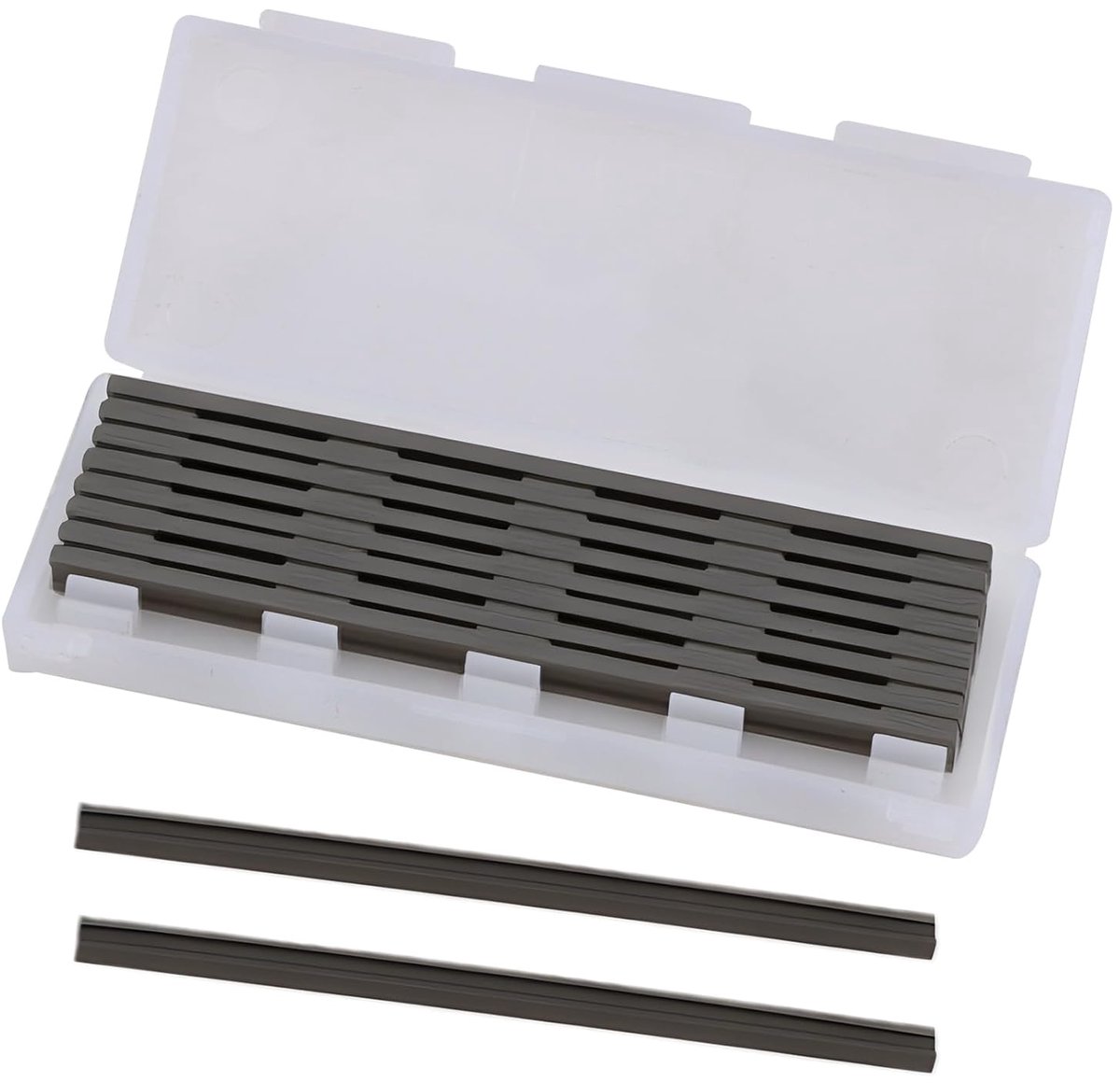 10 stuks schaafmessen, 82 mm, omkeerbaar, HSS-schaafmes, 82 x 5,5 x 1,2 mm, planningsbladen, reservemes voor elektrische schaaf, voor houtbewerkingsmachines, MAKlTA Bosch schaafmachines