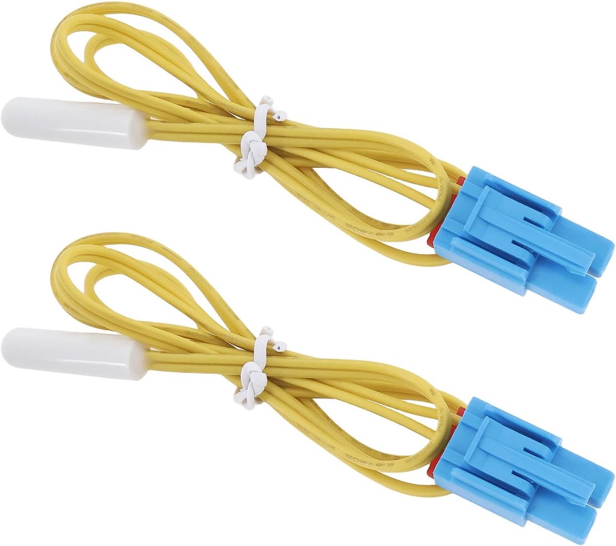 2 stks Koelkast Temperatuur Ontdooien Sensor DA32-10105X Compatibel met Samsung Compatibel met LG Koelkast