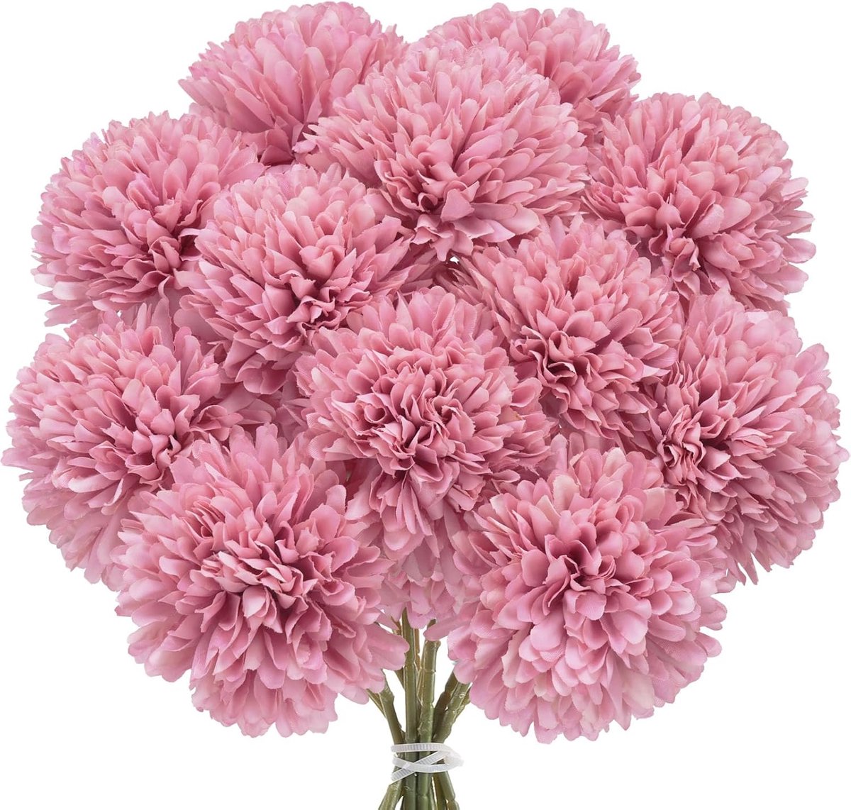 Kunstbloemen Hydrangea 12 Stuks - Zijde Rozen - Realistisch Design - Perfect voor Thuis en Feesten - ShopVlot
