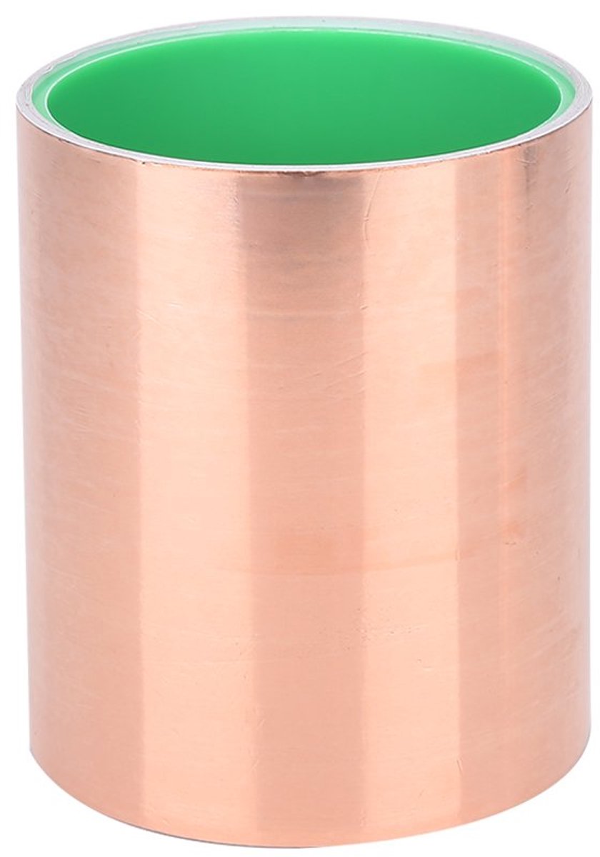 Gitaar koperfolie, zelfklevend dubbelzijdig geleidend kleefband 0,6/1,2/2,5/5/10/15,2 cm breedte voor EMI-afscherming (Afmeting: 10 cm/3,93'')