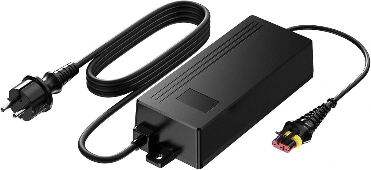 28 V 7 A oplader voeding compatibel met Husqvarna Automower 435X AWD, 440, 450X, 450X Nera, 520, 535 AWD, 550, 550 EPOS robotmaaier