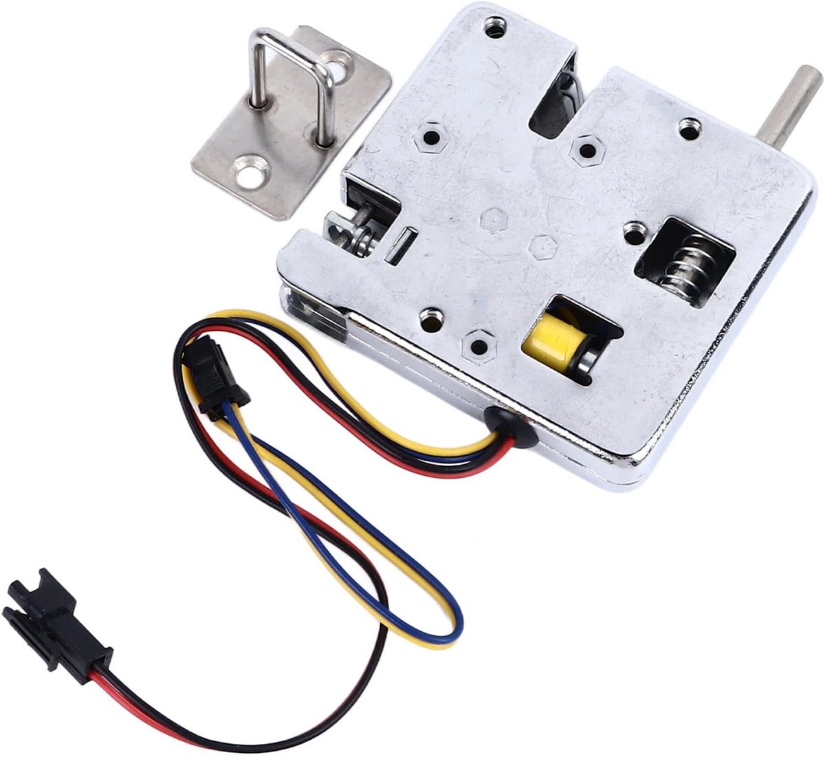SnelShoppen - Elektronisch Nacht Slot, Efficiënte Automatische Lock voor Snelkasten (24V met Detector Schakelaar), Schokbestendig, Snelle Reactie, Zel