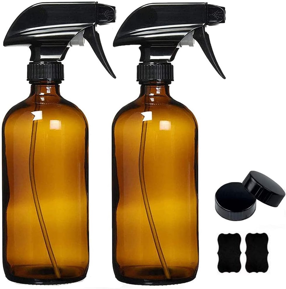 spuitfles, 500 ml, spuitfles voor kapsels, planten, huisdieren, reiniging (2 stuks)