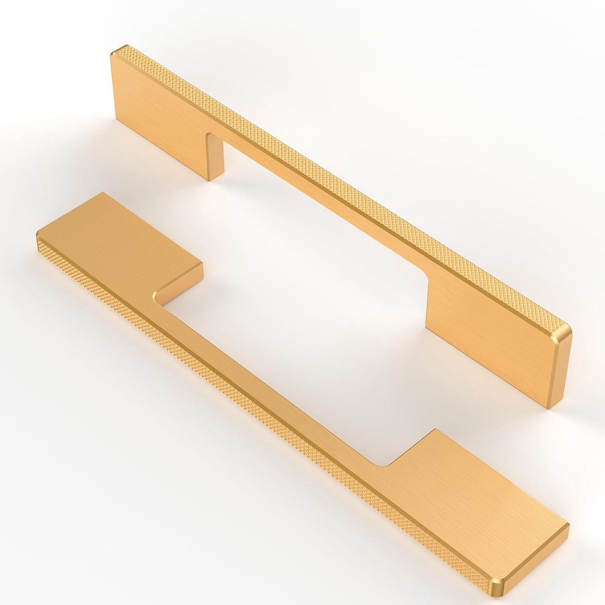 10 Stuks Gegraveerde Meubelhandgrepen 192mm Gatafstand voor Keukenladen en Kasten - Gouden Design Meubelaccessoires