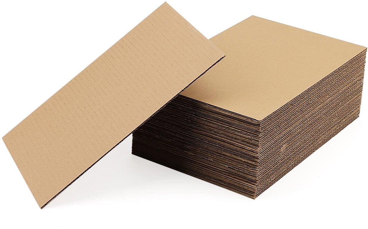 Omgoods - 40 Stuks Golfkarton Vellen voor Verpakking