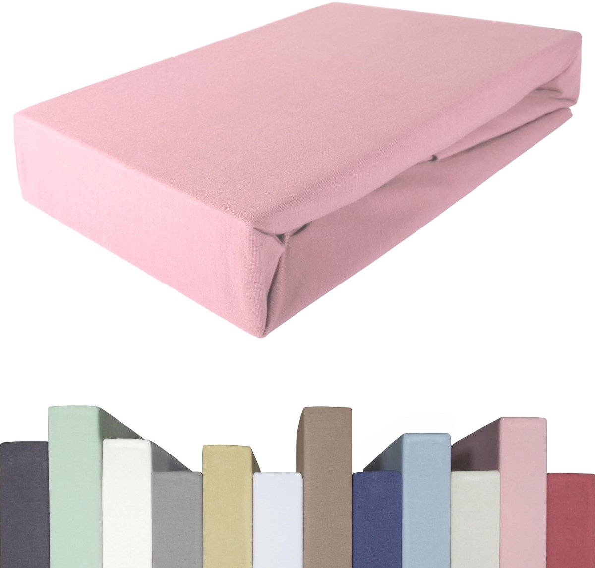 Omgoods- Hoeslaken Superelastisch - 120x200/220 cm - Geschikt voor Matrassen 20-40 cm - Premium Jersey - OEKO-Tex - Kreukvrije Pasvorm - Matrashoes