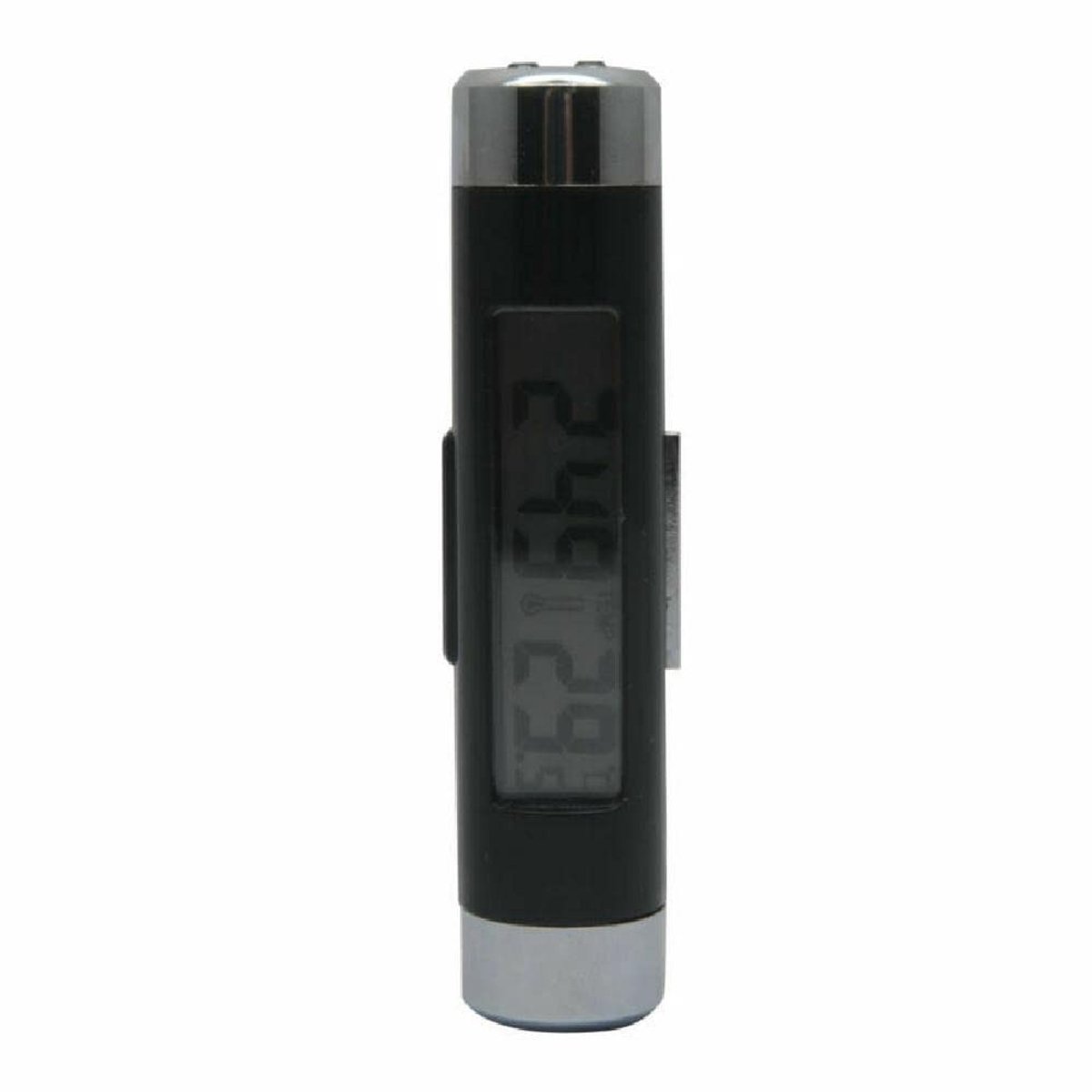 Omgoods - Digitale Auto Klok Thermometer met LCD Display