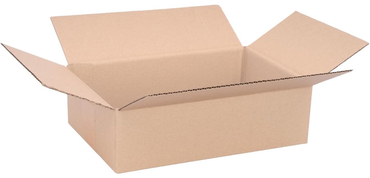Omgoods - Set van 100 Vouwdozen voor Verzending en Opslag