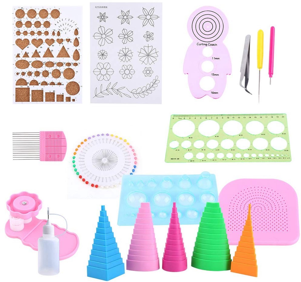 Omgoods - Uitgebreide Quilling-gereedschapsset voor Creatieve Projecten