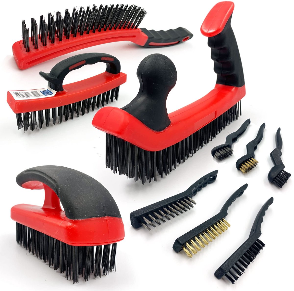Omgoods - Complete Set van Draadborstels voor Schoonmaken van Roest