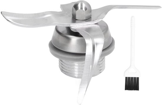 Omgoods - RVS Blender Mes met Schoonmaakborstel voor Vervanging van Omgoods — afbeelding 5