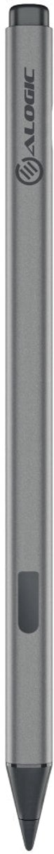 Alogic Clarity Active Stylus Pen 3 – Directe Verbinding, Geen Koppeling Nodig – 4096 Niveaus van Drukgevoeligheid – Vervangbare Penpunt - Grijs