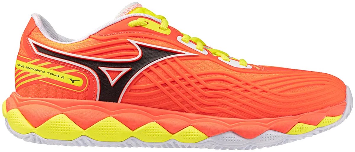 Mizuno Wave Enforce Tour 2 Schoenen Oranje EU 40 1/2 Man