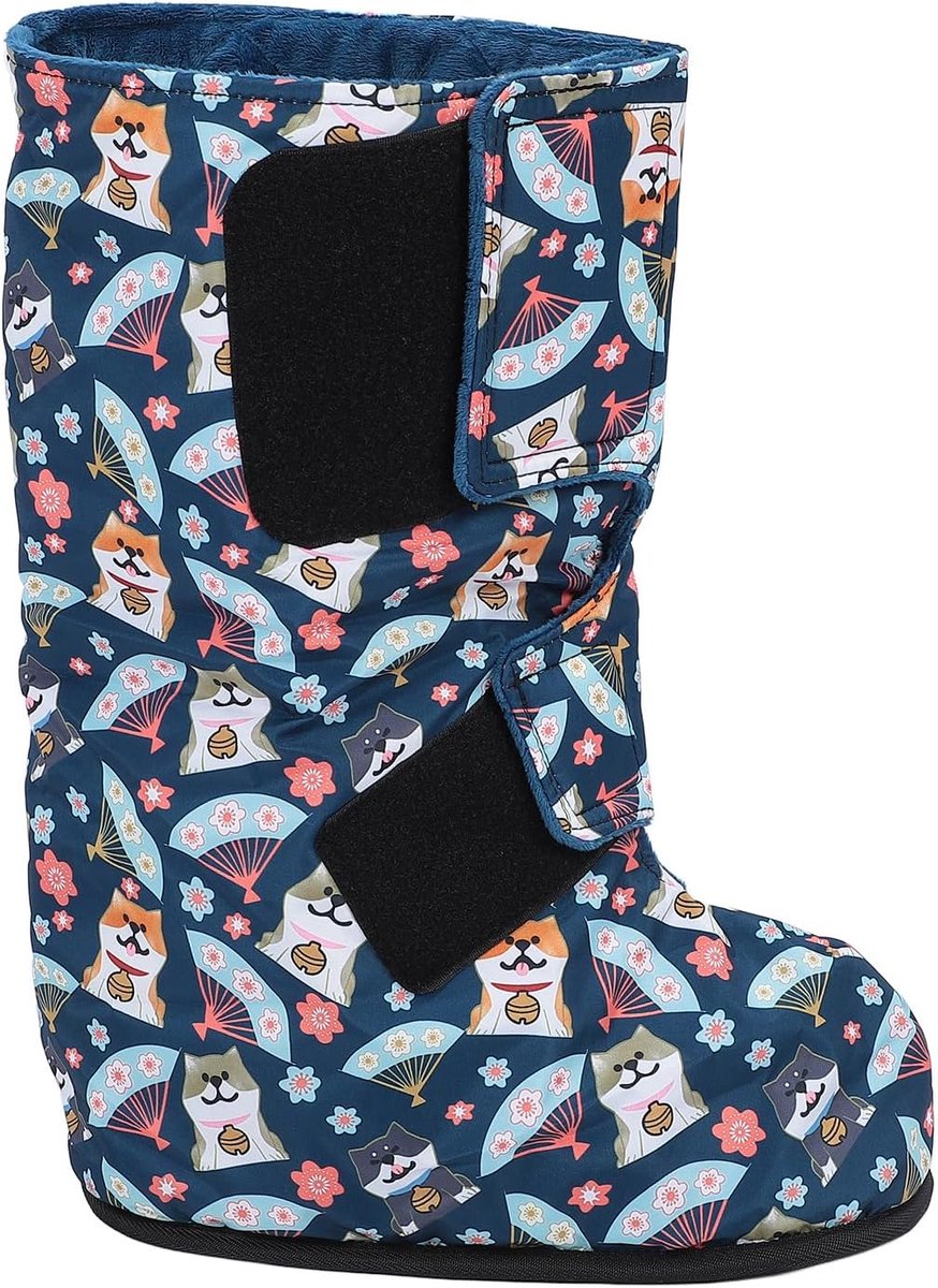 SnelShoppen - Wasbare Loopschoenen voor Volwassenen - Antislip Gipsvoetovertrek met Zachte Binnenvoering - Middelgrote Maat (EU 34–39) - Ideaal voor B