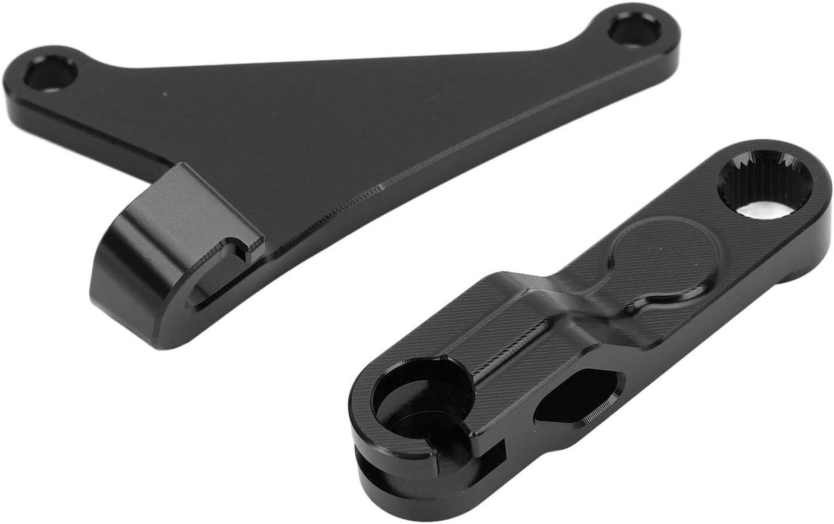 SnelShoppen - Clutch Arm Extension Lever Beugel voor Tenere 700 XTZ700 2019-2024, Rally Edition, Zwart Aluminium Legering, Hoge Sterkte, Eenvoudige Be