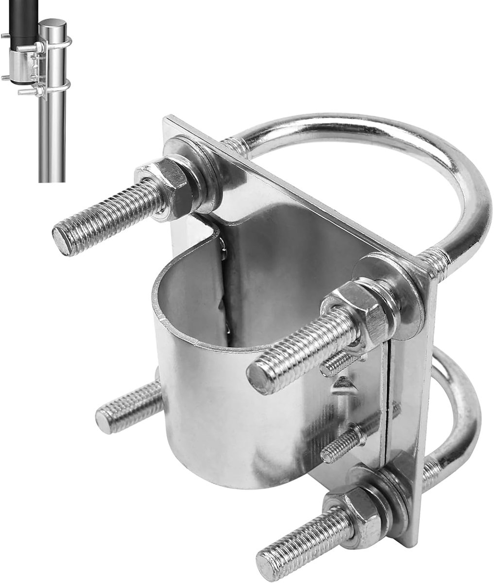 Mast Bracket for Dish Antenna – Compatible with Starlink, Weatherproof for Outdoor - ShopVlot
