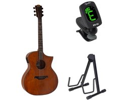 Bromo BAT4MCE Auditorium Massief Bovenblad Elektro-Akoestische Gitaar Satijn