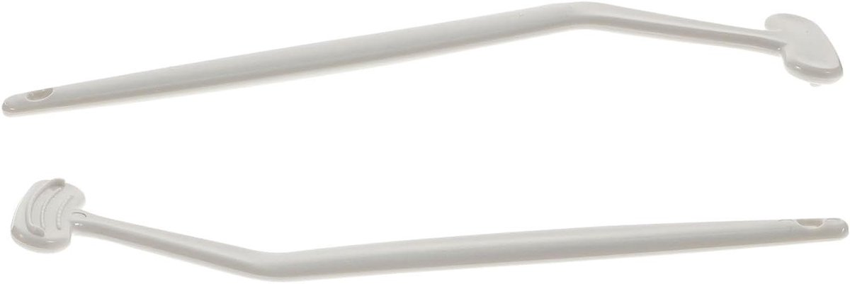 Tong Schrapers - Tongreinigers - Frisse Adem - Efficiënte Reiniging - 165 cm - Grijs