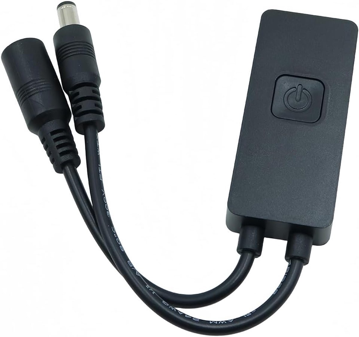 Slimme wifi-stripcontroller 5-pins DC5-24V dimbare verlichting, app-afstandsbediening, compatibel met Alexa (zwart)