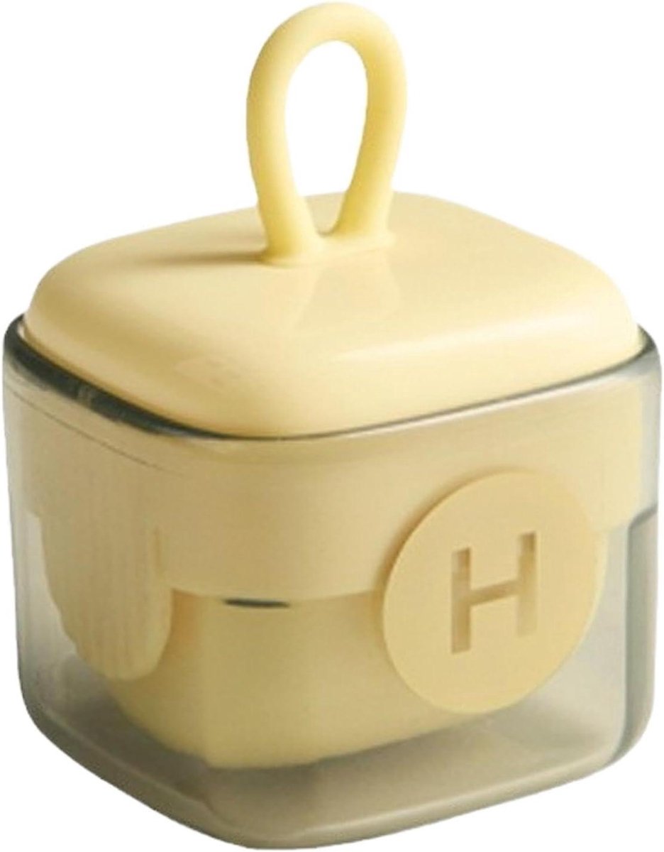 Dierenhaarverwijderaar Kleding - Pluisroller Herbruikbaar - Kleding Reinigen - Wasbaar en Herbruikbaar - 4.3x4.3x6cm - Wit
