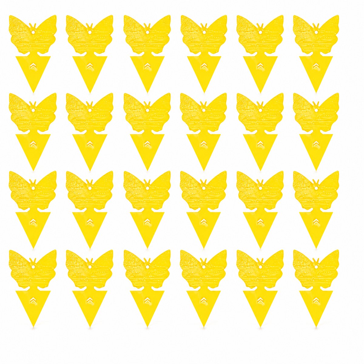 30x Vliegenvanger Plakstrips – Fruitvliegjes & Rouwvliegjes Bestrijden – Gele Plantenstickers – Insectenval voor Kamerplanten – Zelfklevend