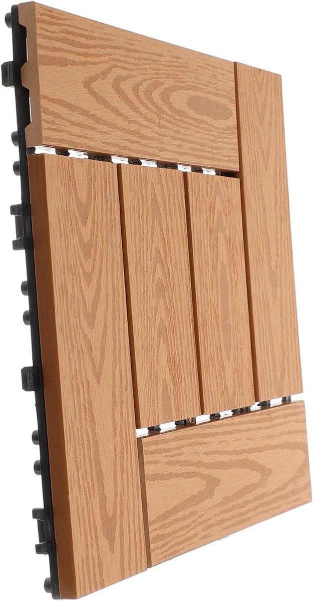 Terrastegels - Vloertegels Balkon - Buitenruimte Aankleden - In elkaar grijpend Systeem - 30.5 x 30.5 cm - Abrikoos