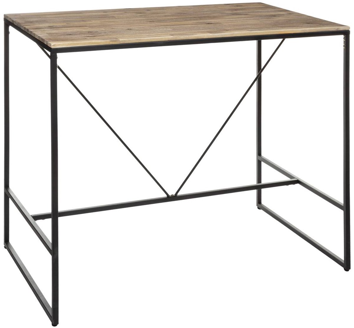 Atmosphera Créateur d'intérieur® Eettafel/bartafel voor 4/6 personen van acaciahout EDENA Marron