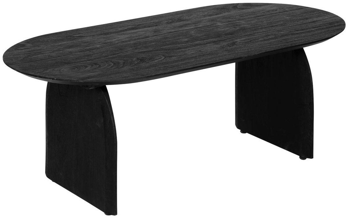 Ovale salontafel van mangohout ISANA
