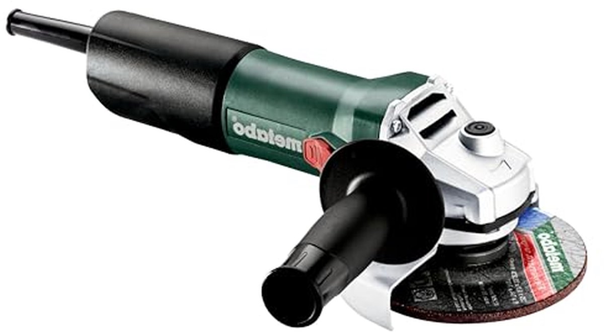 Haakse Slijper - Metaalbewerking Gereedschap - Materiaal Bewerken - Herstartbeveiliging - 125 mm - Antraciet
