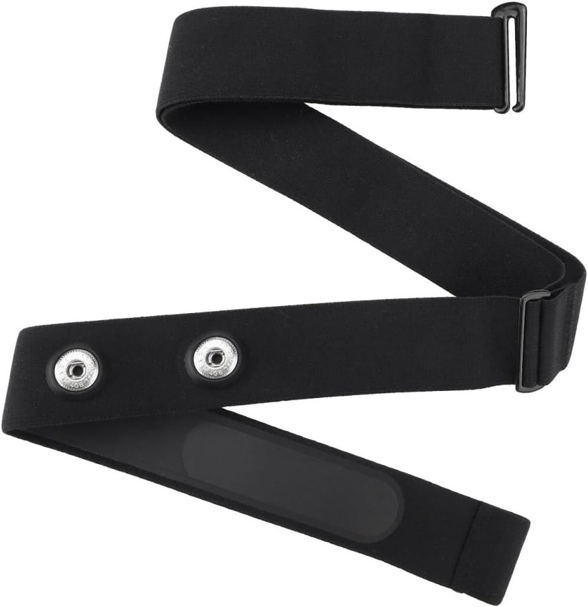 Hartslagmeter Band - Borstband Sensor - Sport Training - Bluetooth Connectie - One Size - Zwart