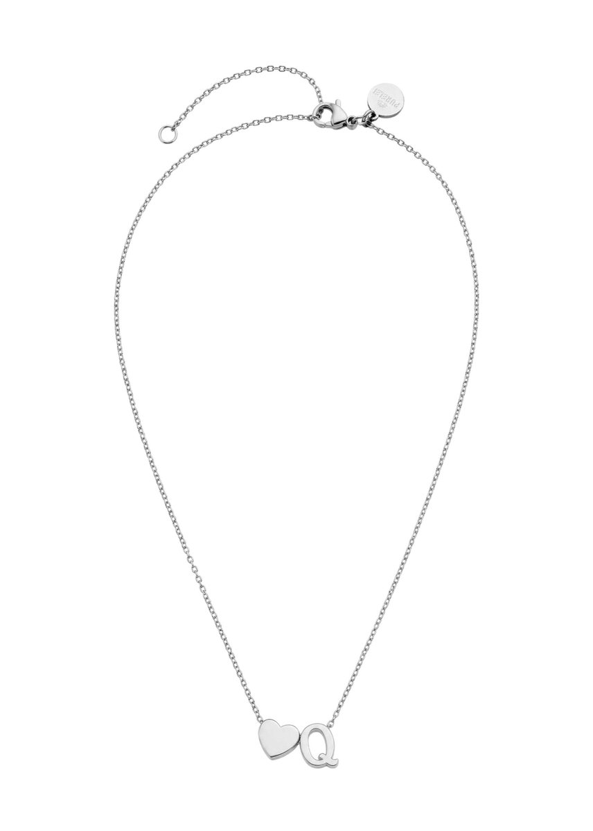 PURELEI Ketting Letter Heart Q