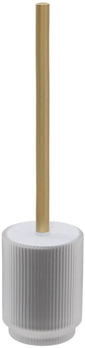 Brosse WC Solis ronde blanc