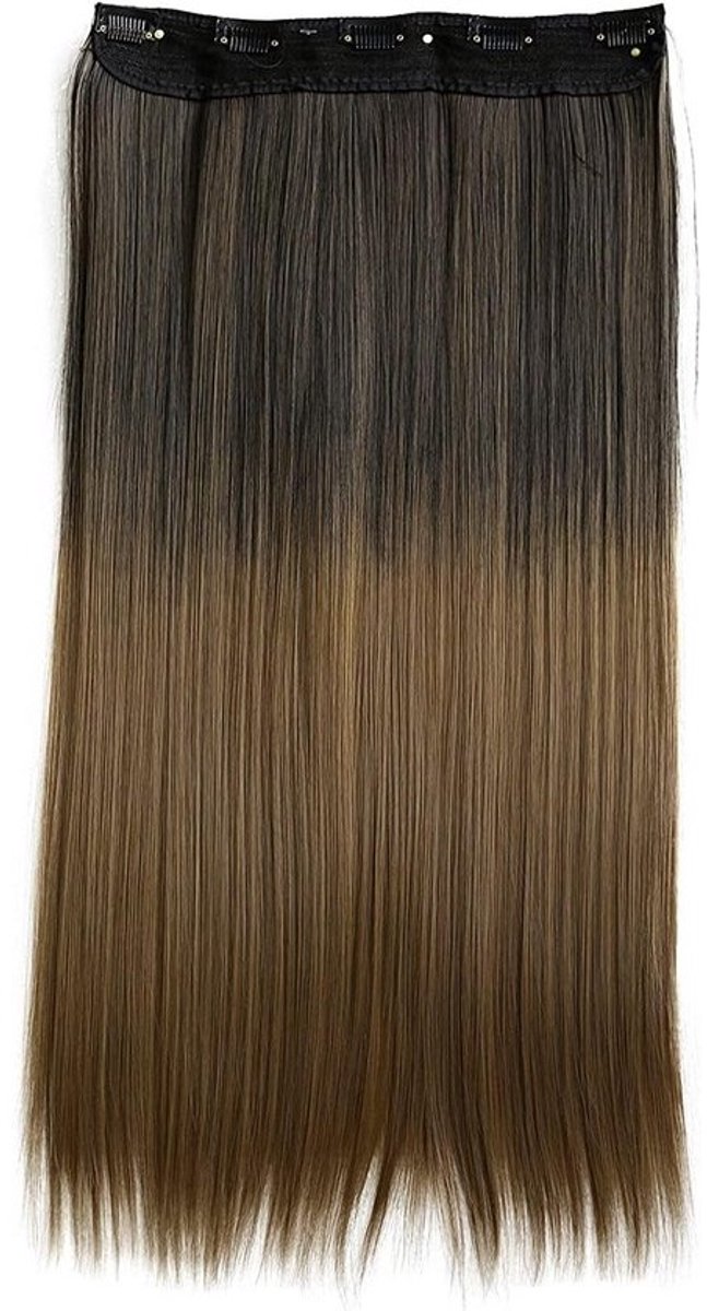 Clip-in Haarextensions Vlecht 60cm – Volume en Lengte met Clips